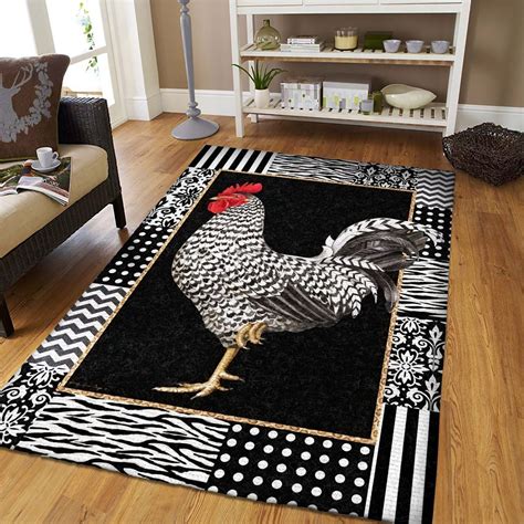 roosters rug